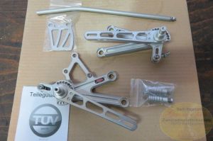 Fußrastenanlage ABM classico mit Teile-Gutachten (ohne Rasten)