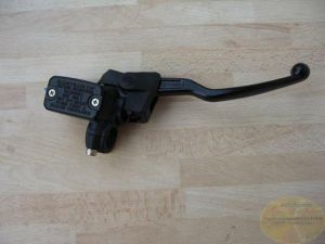 Handbremszyl. PS 13 eckig,Hebel schwarz ohne Spiegelaufnahme