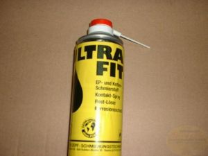 140705004' , 'Ultra Fit Schmierstoff Spray