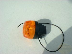 Blinker LM 1 rund schwarz