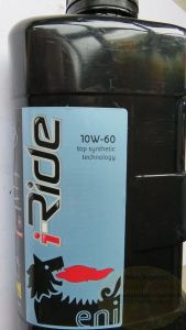 Öl Motor 10W60 Agip i-RidePG / Racing 4 T synthetik 1Ltr