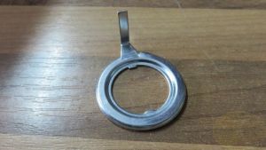 Tachoantrieb Reparaturblech mit Lasche