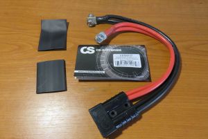 Batterie CS Anschlußkabel 16,8 qmm 2 x AWG 8 150mm