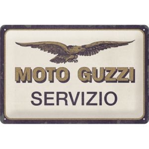 2008053534' , 'Blechschild Moto Guzzi - Servizio 20 x 30 cm