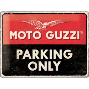 2008053536' , 'Blechschild Moto Guzzi - Parking Only 30 x 40 cm