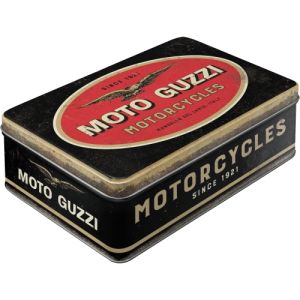 Vorratsdose Flach Moto Guzzi - Logo Motorcycles 16x7x23