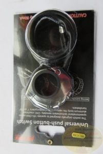 Lenkerschalter mit 2 Taster, 22mm silber poliert