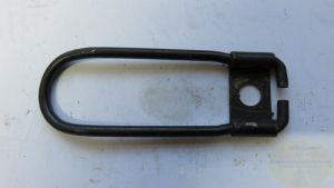 Fußrastenklammer V65 Lario hinten  gebra