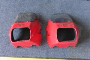 Lenkerverkleidung V65 Lario rot gebraucht