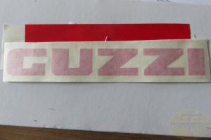 27923370tr' , 'Aufkleber Tank 'Guzzi' rot V65 TT