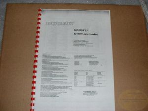 Ersatzteilkatalog Ducati 900 Monster '93