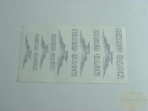 500001090' , 'Aufklebersatz 5 Stk. M.Guzzi m.Adler weiß