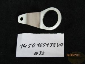 Armaturenhalter V35/50 32mm VA abgewinkelt