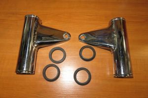 Lampenhalter Satz V65 gebraucht 16 cm