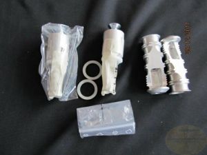 Fußrasten-Satz klappbar Alu