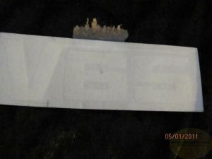 27926300w' , 'Aufkleber Seitendeckel V65 TT weiß