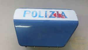 Koffer links 750X Polizia gebraucht