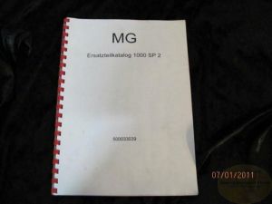 Ersatzteilkatalog 1000 SP 2