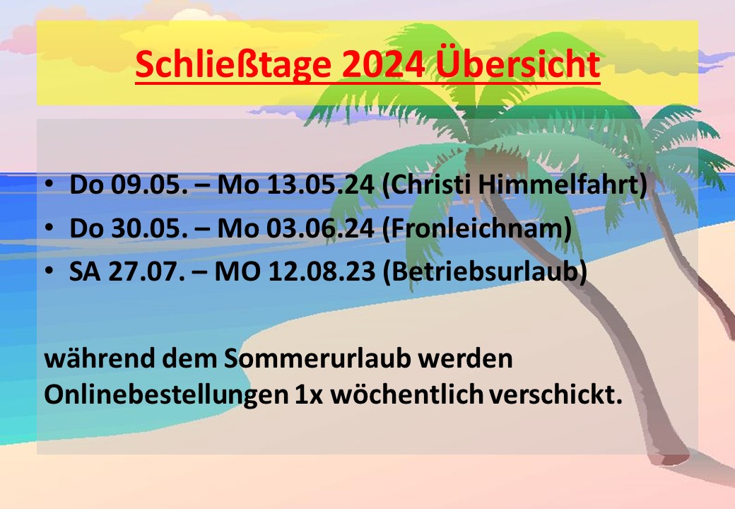 Urlaub 2024